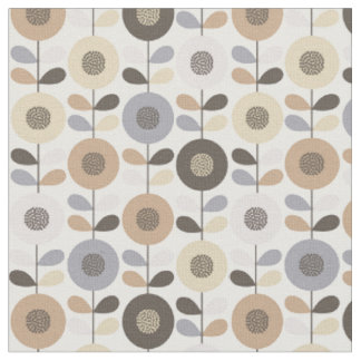 Beautiful swedish floral seamless pattern fabric
