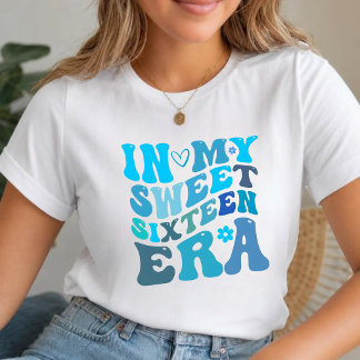 Beautiful "Sweet Sixteen" T-shirt for teens 