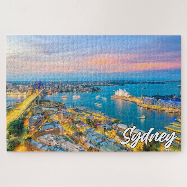 Beautiful Sydney, Australia Jigsaw Puzzle (Horizontal)