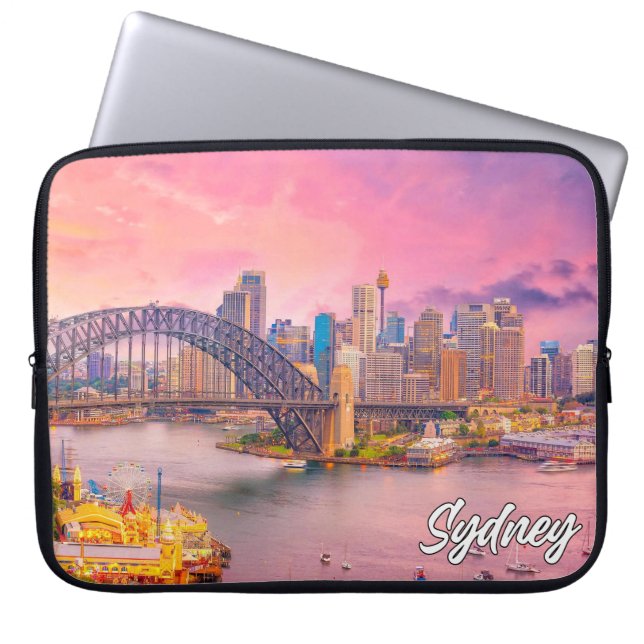 Beautiful Sydney, Australia Laptop Sleeve (Front)