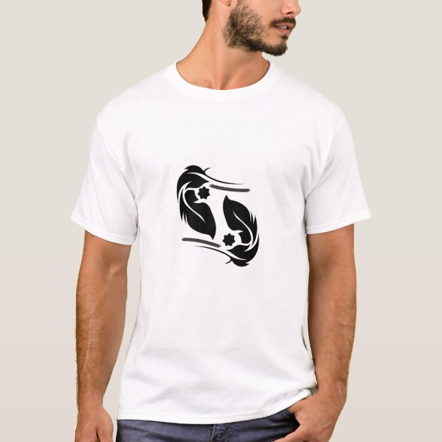 Beautiful t-shirt with art (Devant)