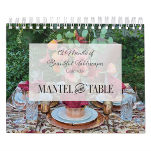 Beautiful Tablescape Calendar