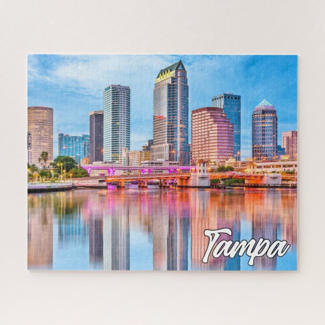Beautiful Tampa, Florida, USA Jigsaw Puzzle (Horizontal)