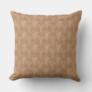 Beautiful Tan Throw Pillow