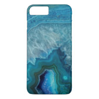 Beautiful Teal Blue Agate Stone