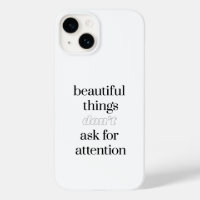 Beautiful Things iPhone Case