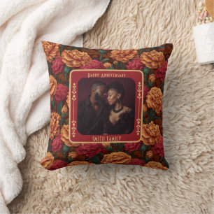 Beautiful Thoughtful Photo Throw Pillow For In-Law