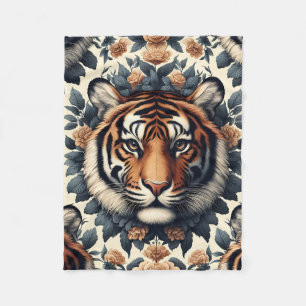Beautiful Tiger Fleece Blanket