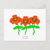 Beautiful Tiger Lilies Postcard