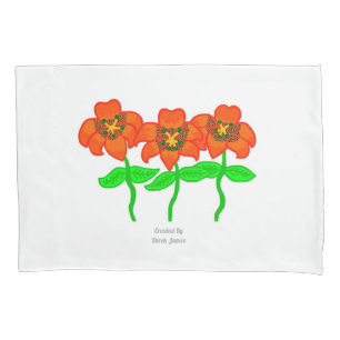 Beautiful Tiger Lilies Standard Pillowcase