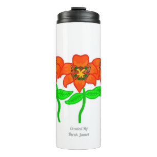 Beautiful Tiger Lilies Thermal Tumbler