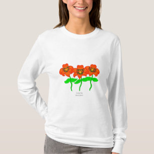 Beautiful Tiger Lilies Women's Long Sleeve Shirt