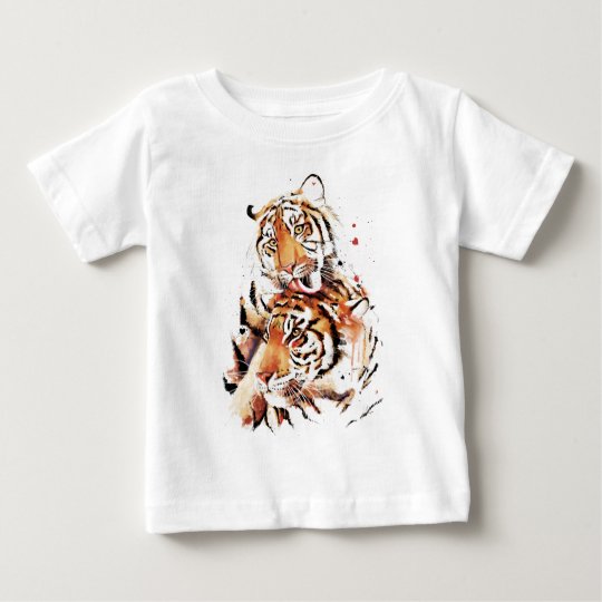 Beautiful tigers, big cats baby T-Shirt
