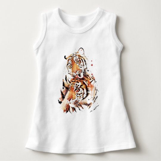 Beautiful tigers, big cats dress