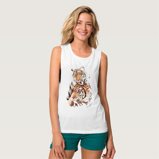 Beautiful tigers, big cats tank top