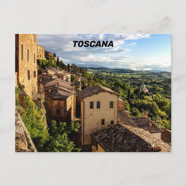 Beautiful Toscana - Italy Postcard (Front)