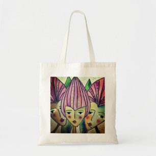 Beautiful tote bag 'three sisters'