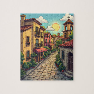Beautiful town jigsaw puzzle