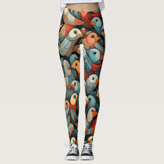 Beautiful Traditional Abstract Art Leggings