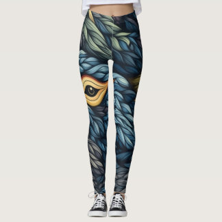 Beautiful Traditional Abstract Art Leggings