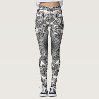 Beautiful Traditional Abstract Art Leggings