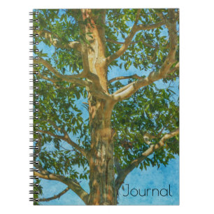 Beautiful Tree and Sky Art Journal