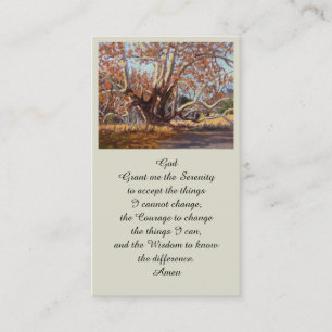 Beautiful Tree Portrait  Memorial Sympathy Card