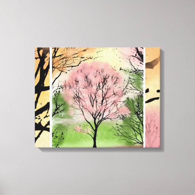 Beautiful Trees-Customizable Wrapped Canvas (Front)