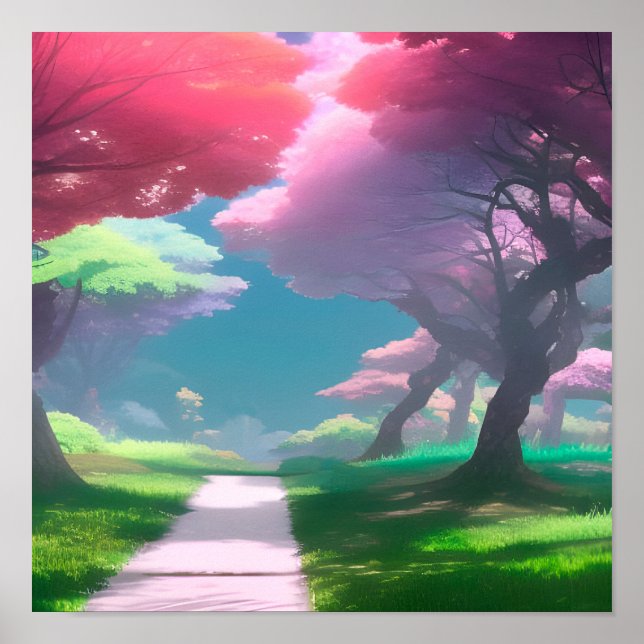 Beautiful Trees  Poster (Front)