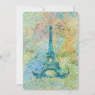 Beautiful trendy girly vintage Eiffel Tower