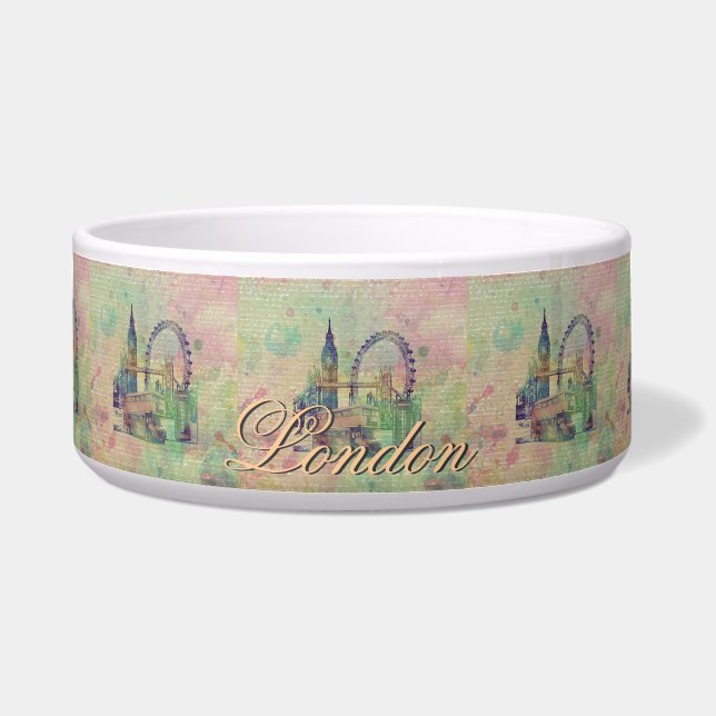 Beautiful trendy Vintage London Landmarks (Front)