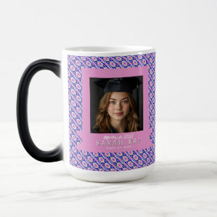 Beautiful Tribal Pattern Grandaughter Graduation Magic Mug