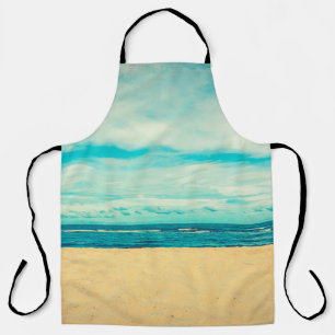 Beautiful tropical beach and sea landscape travel  apron