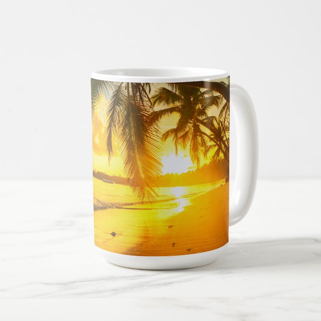 Beautiful Tropical Mug (Front Right)