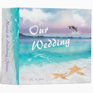 BEAUTIFUL TROPICAL OCEAN SUNRISE Photo ALBUM Binder