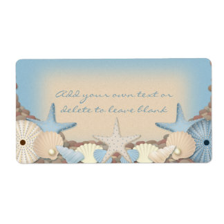 Beautiful Tropical Theme Beach Shells