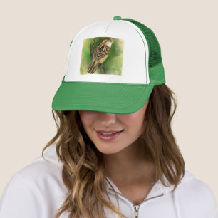 Beautiful Trucker Hat Little Sparrow - Green