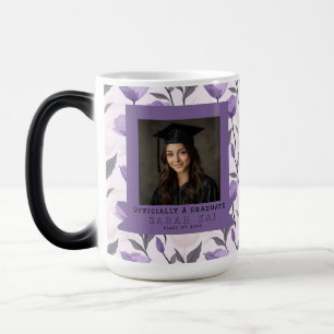 Beautiful Tulip Floral Commencement Magic Mug