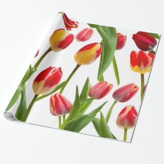 Beautiful Tulips Wrapping Paper
