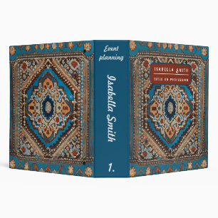 Beautiful Turkish Old Pattern Modern Collection Binder