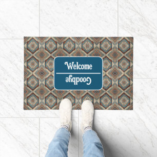 Beautiful Turkish Old Pattern Popular Collection Doormat