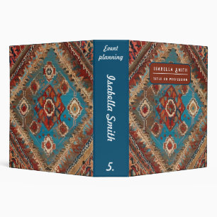 Beautiful Turkish Old Pattern Trendy Collection Binder