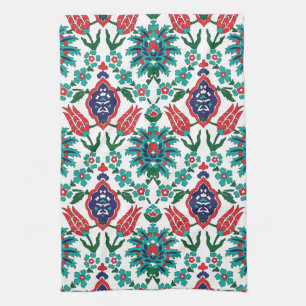 💙❤️💚 Beautiful Turkish tiles Kitchen Towel