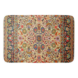 Beautiful Turkish traditional carpet Bath Mat