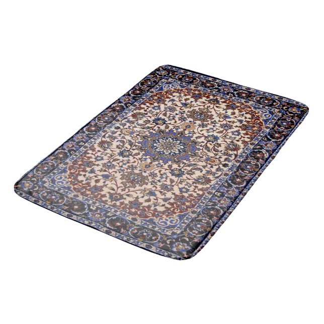 Beautiful Turkish traditional carpet     Bath Mat (Angled)