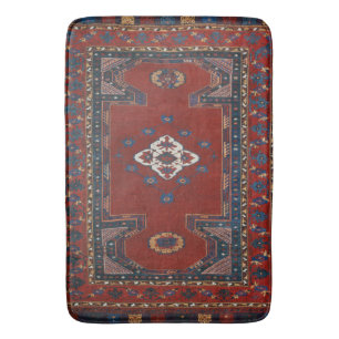 Beautiful Turkish traditional carpet Bath Mat