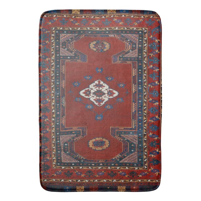 Beautiful Turkish traditional carpet     Bath Mat (Front Vertical)