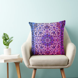 Beautiful Turkish traditional carpet Throw Pillow