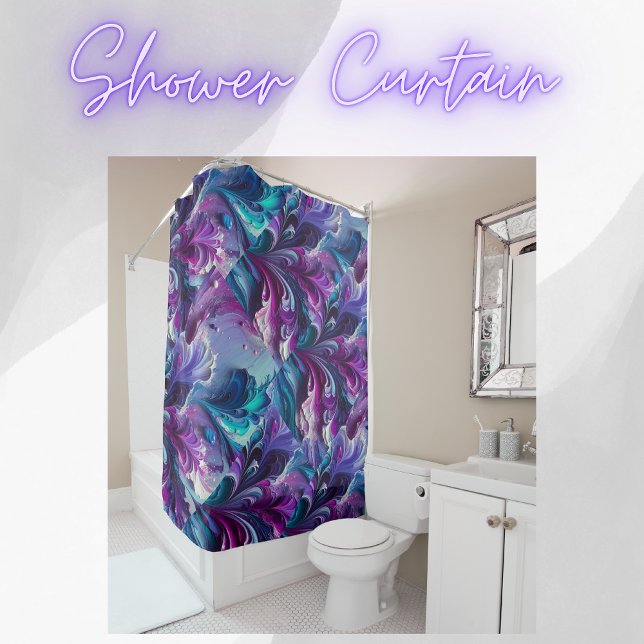 Beautiful Turquoise & Pink Abstract Pattern | (Creator Uploaded)