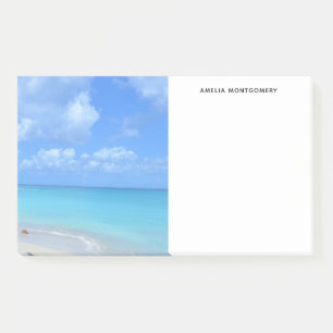 Beautiful Turquoise Tropical Beach Post-it Notes